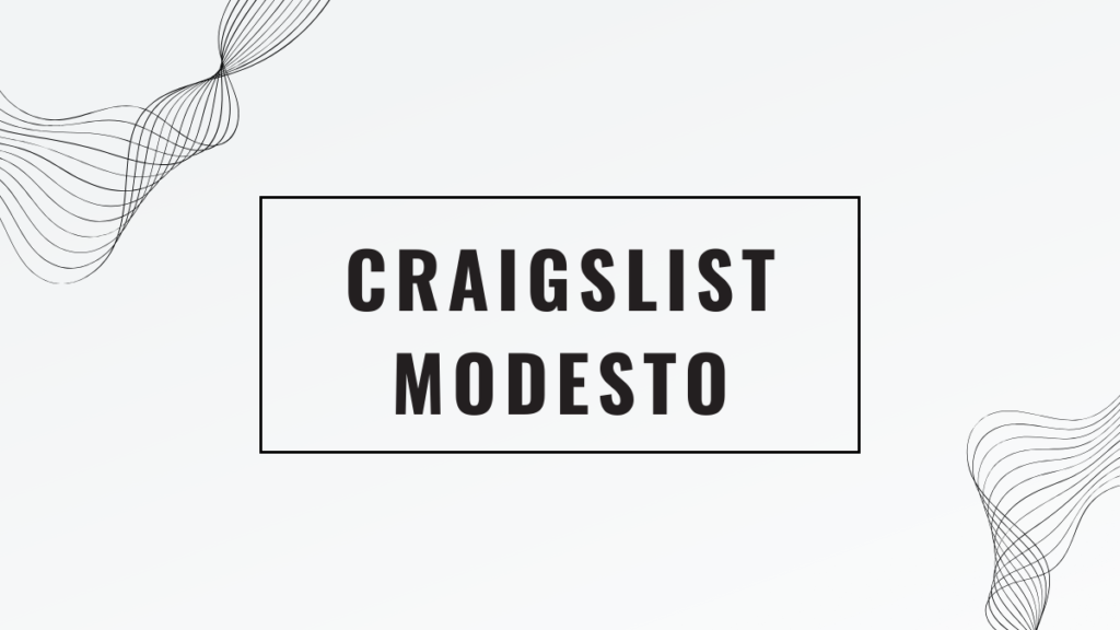 craigslist modesto
