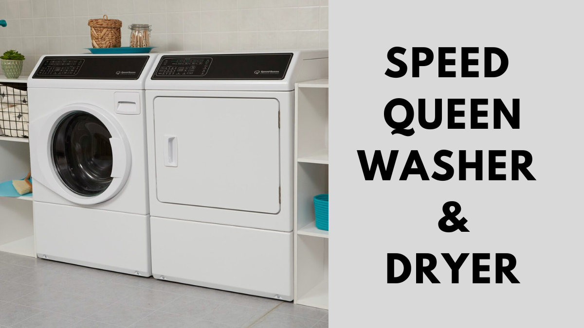 Speed Queen Washer and Dryer